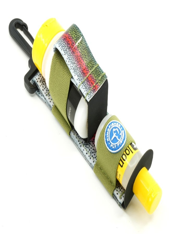 Loon Outdoors Combo Pack - Floatant and Desicant with a Kingfisher Combo Holder (Top Ride/Aquel - Rainbow Trout) - Image 1